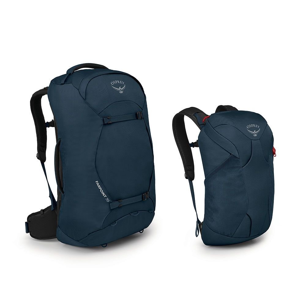 Рюкзак Osprey Farpoint 70 Muted Space Blue синій