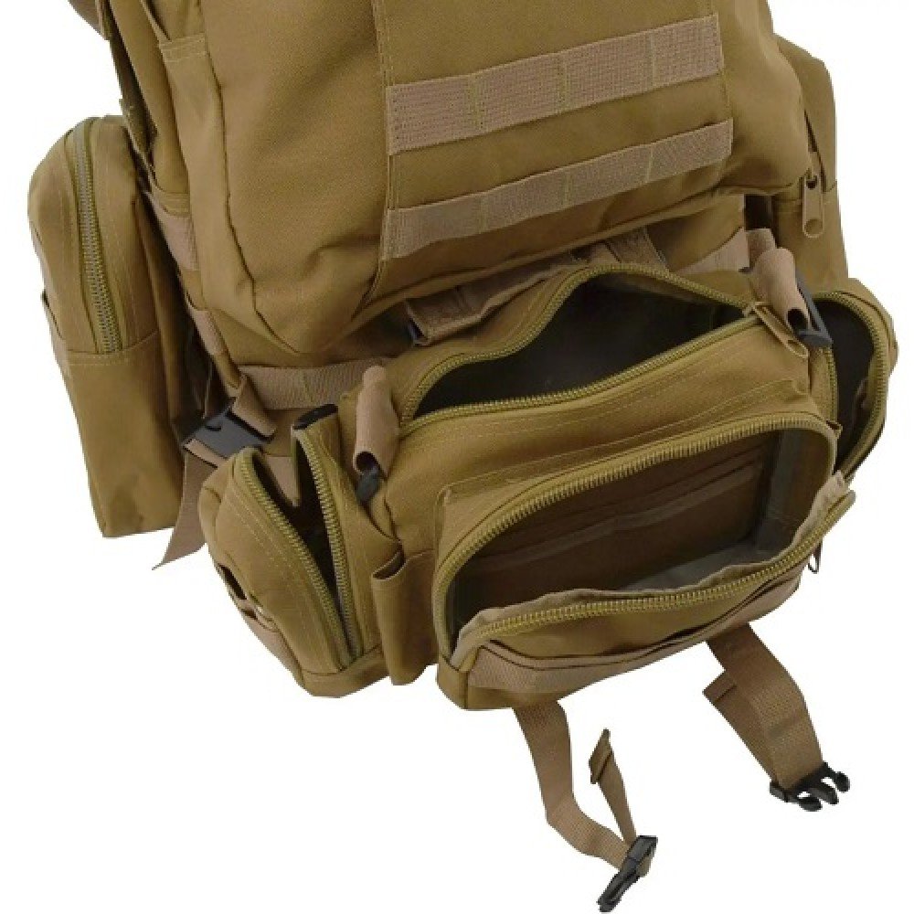 Рюкзак тактичний CATTARA 55L ARMY 13866 коричневий
