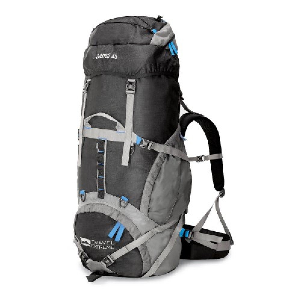 Рюкзак Travel Extreme Denali 70 чорний з синім