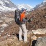 Рюкзак туристичний Naturehike Rock 60+5 л NH19BP095 графіт в клітинку