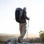 Рюкзак туристичний Naturehike Rock 60+5 л NH19BP095 графіт в клітинку
