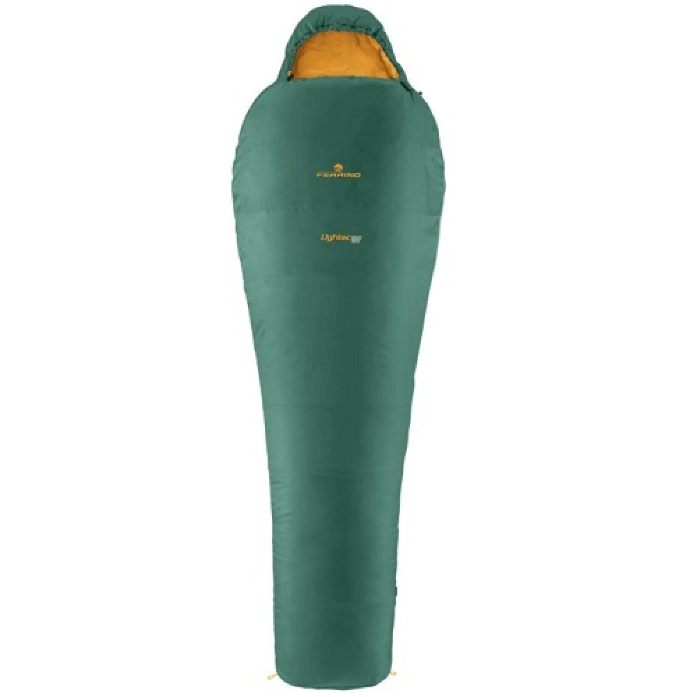Спальний мішок Ferrino Lightec SM 850 Green/Yellow Left (86651IVV)