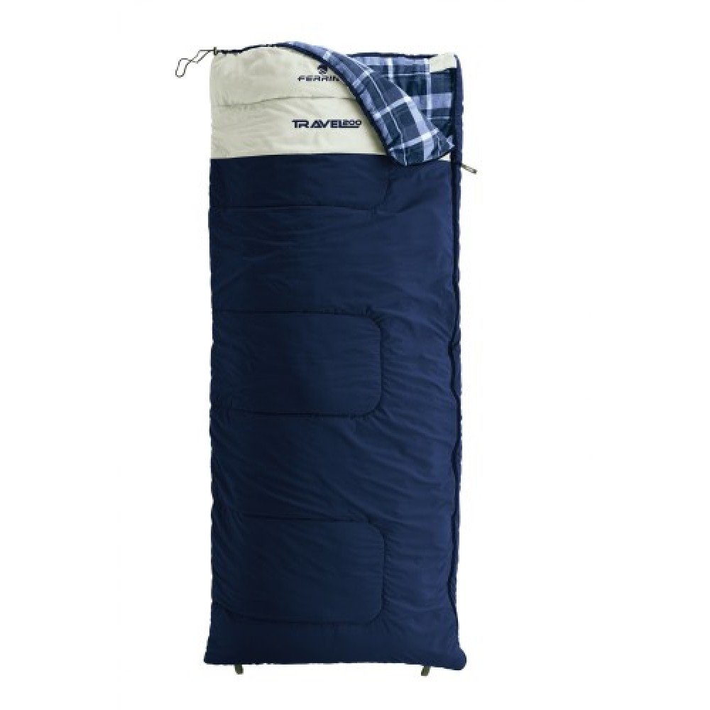 Спальний мішок Ferrino Travel 200 Deep Blue/White Left (86320HBB)