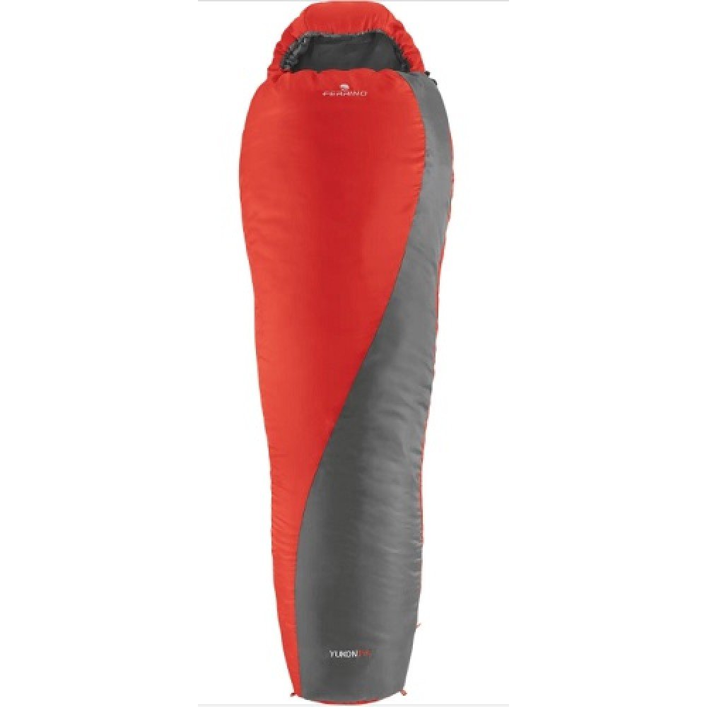 Спальний мішок Ferrino Yukon Pro Scarlet Red/Grey Left (86359IAA)