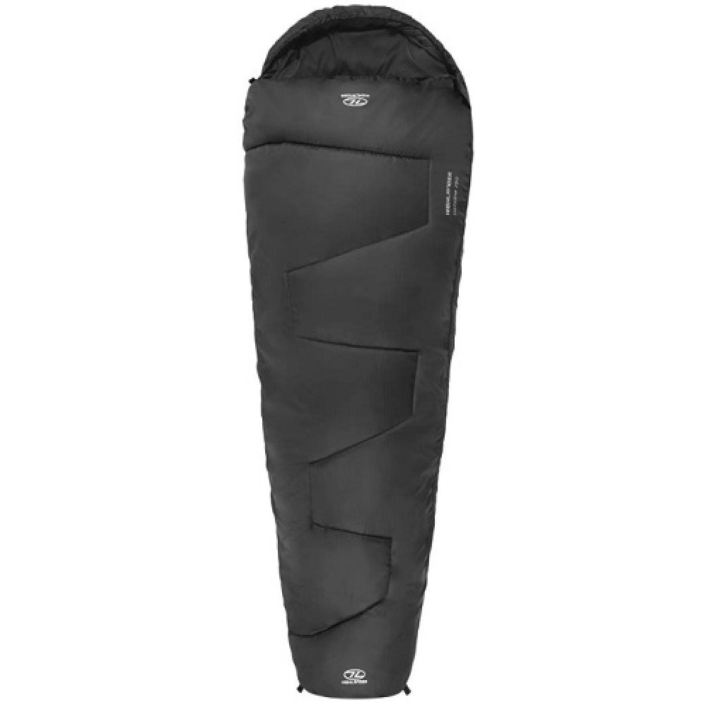 Спальний мішок Highlander Sleepline 250 Mummy Charcoal Left (SB035-CH)