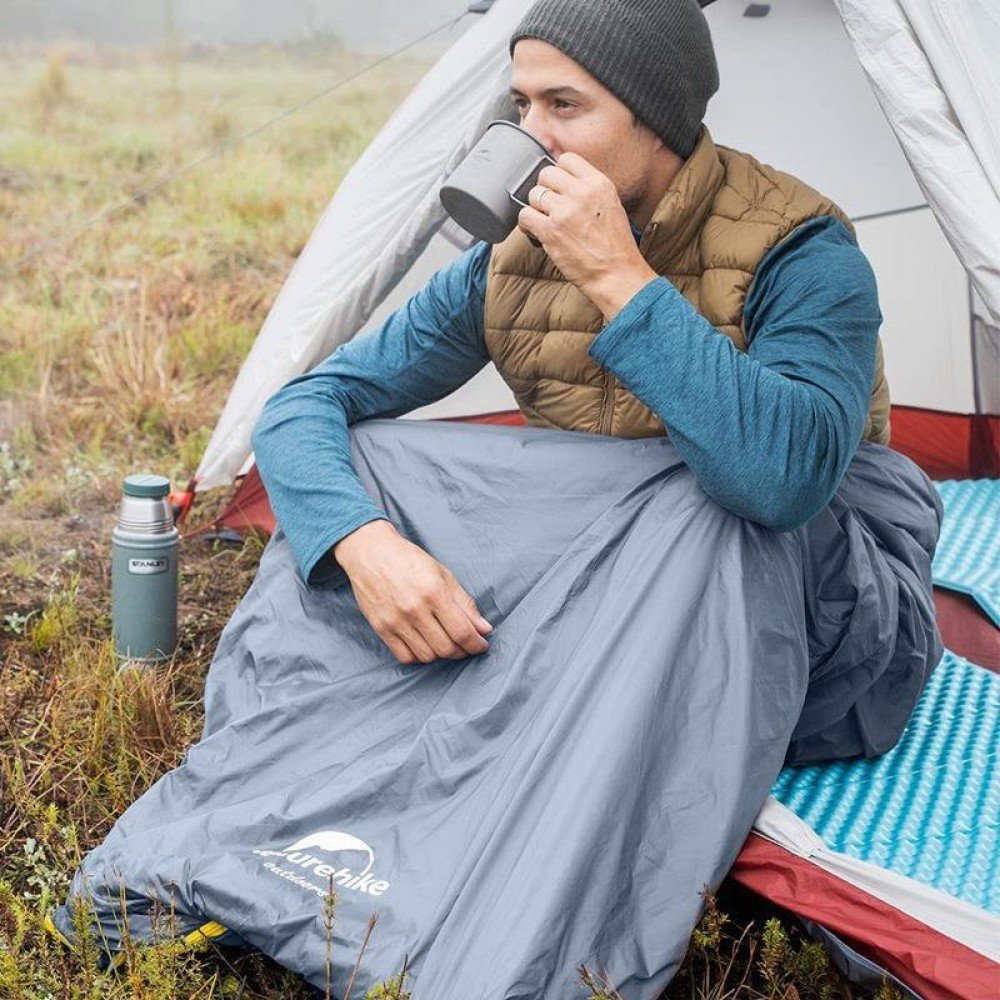 Спальний мішок Naturehike Lightweight Summer LW180 NH21MSD09 XL зелений