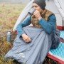 Спальний мішок Naturehike Lightweight Summer LW180 NH21MSD09 XL зелений