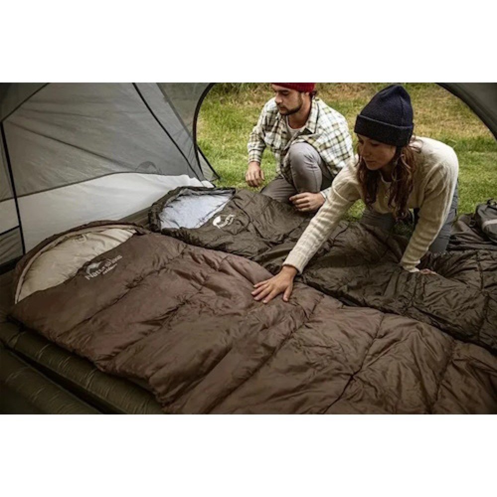 Спальний мішок Naturehike U150 NH20MSD07 коричневий