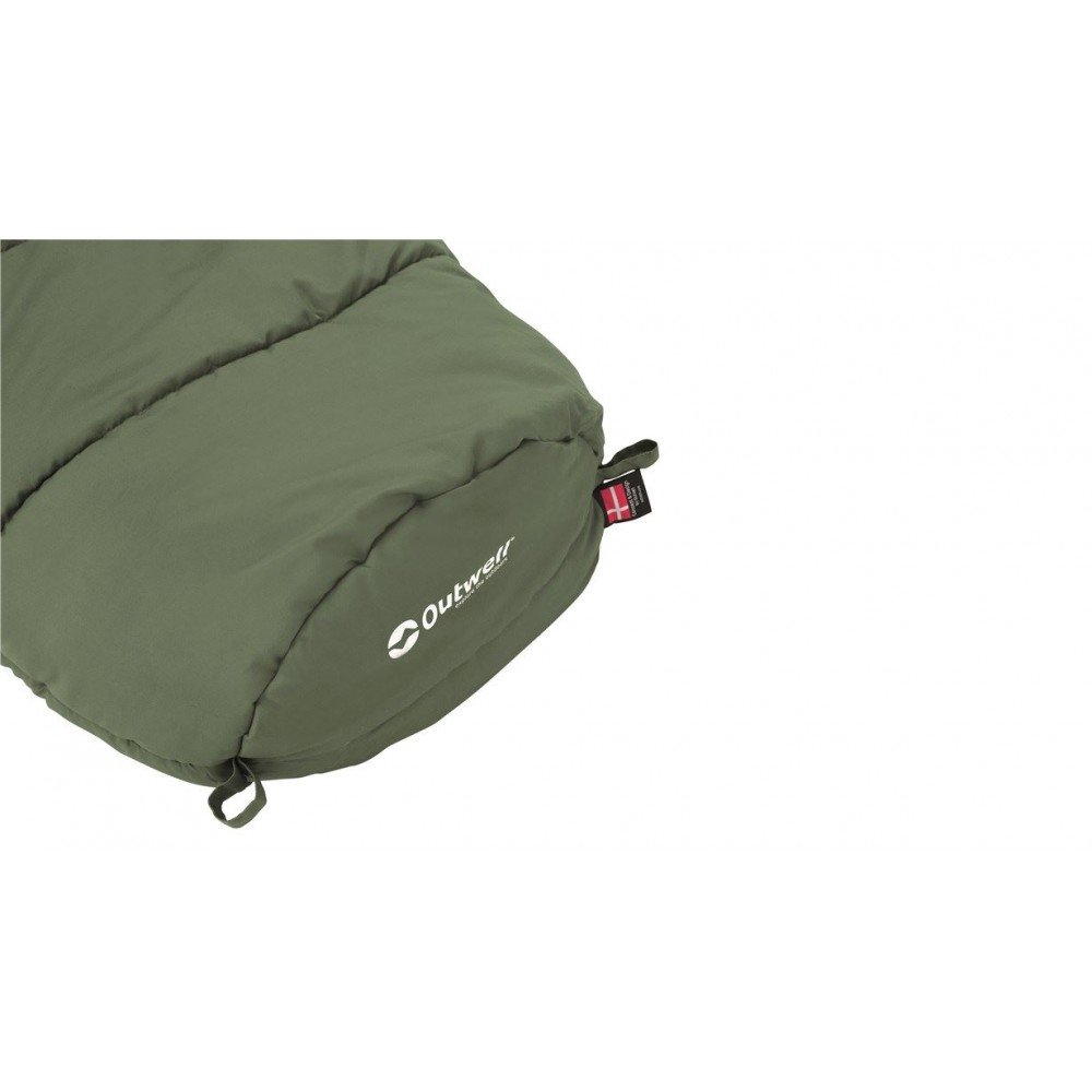 Спальний мішок Outwell Pine +2°C Olive Green Left (230344)
