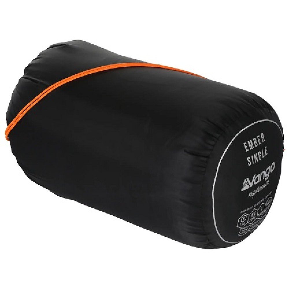 Спальний мішок Vango Ember Single Black Left (SBQEMBER B05TJ8)
