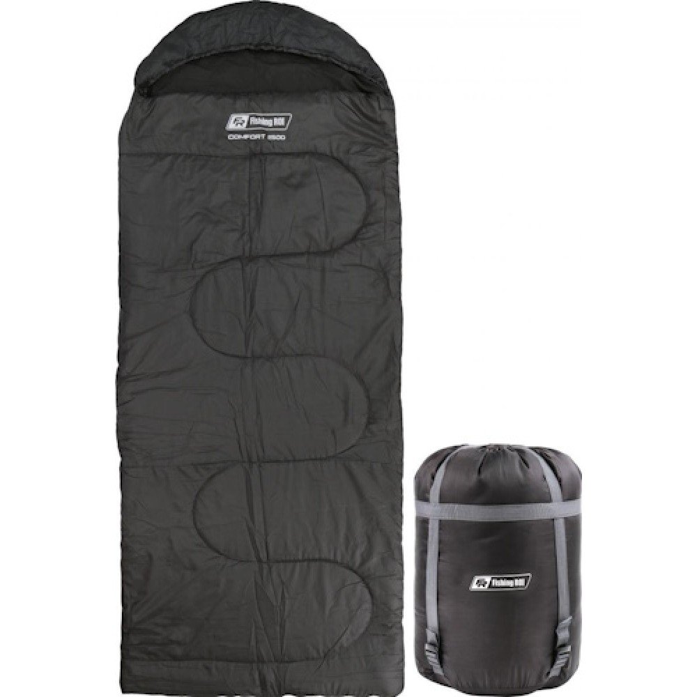 Спальний мішок Fishing ROI ComFort 1500 dark grey