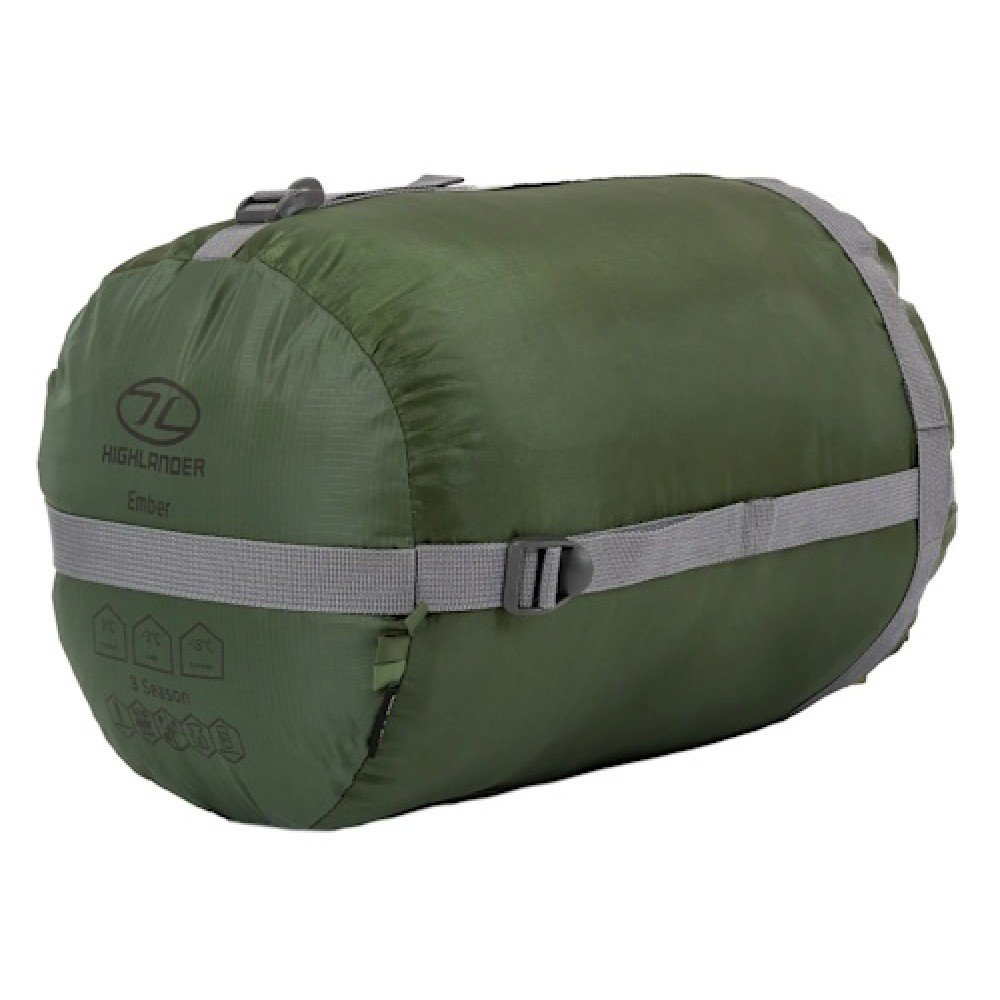 Спальний мішок Highlander Phoenix Ember 250 Olive Green