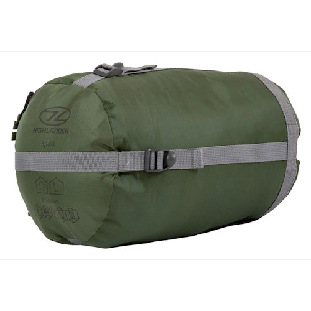 Спальний мішок Highlander Phoenix Spark 150 Olive Green