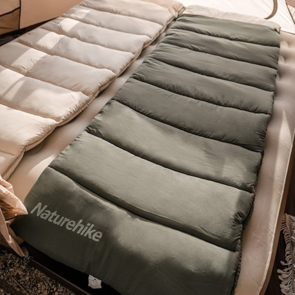 Спальний мішок Naturehike LD350 CNK2300SD016 темно-зелений