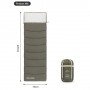 Спальний мішок Naturehike LD350 CNK2300SD016 темно-зелений