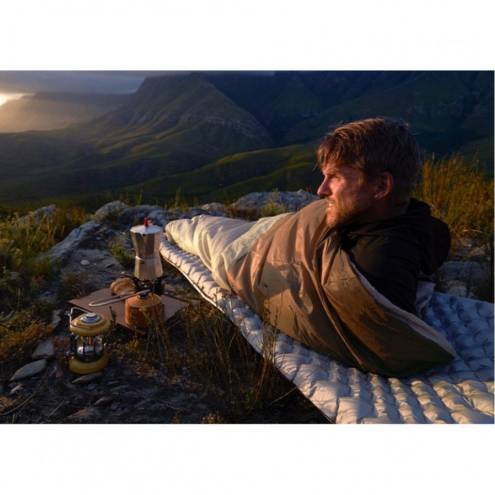 Спальний мішок Naturehike LW180 CNK2550WS026 Sunny Day PL01 XL коричневий