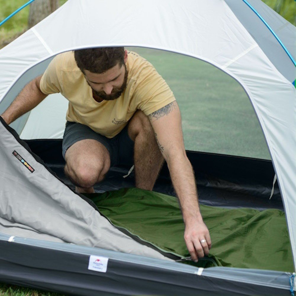 Спальний мішок Naturehike LW180 NH21MSD04 М зелений