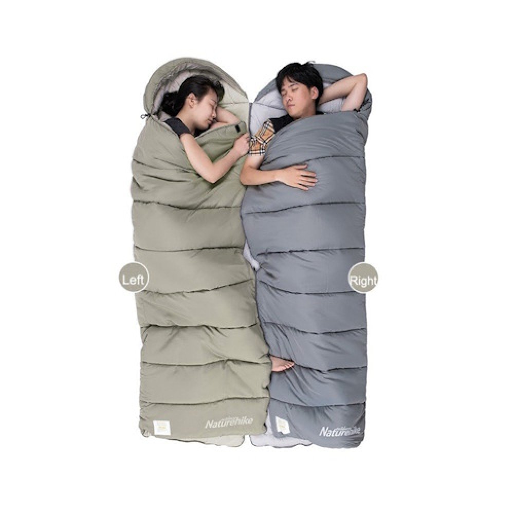 Спальний мішок Naturehike M180 CNK2350WS023 світло-зелений