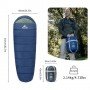 Спальний мішок Naturehike MJ 600 CNK2300SD014 синій