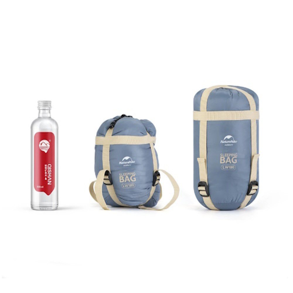 Спальний мішок Naturehike Ultralight LW180 NH21MSD09 сірий