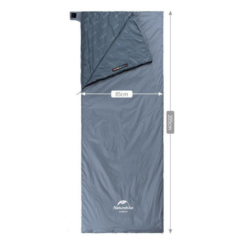 Спальний мішок Naturehike Ultralight LW180 NH21MSD09 XL сірий