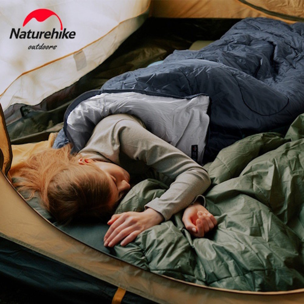 Спальний мішок Naturehike Y150 NH21MSD08 темно-блакитний