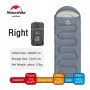 Спальний мішок Naturehike Y150L NH21MSD08 сірий