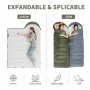 Спальний мішок Naturehike Y150L NH21MSD08 сірий