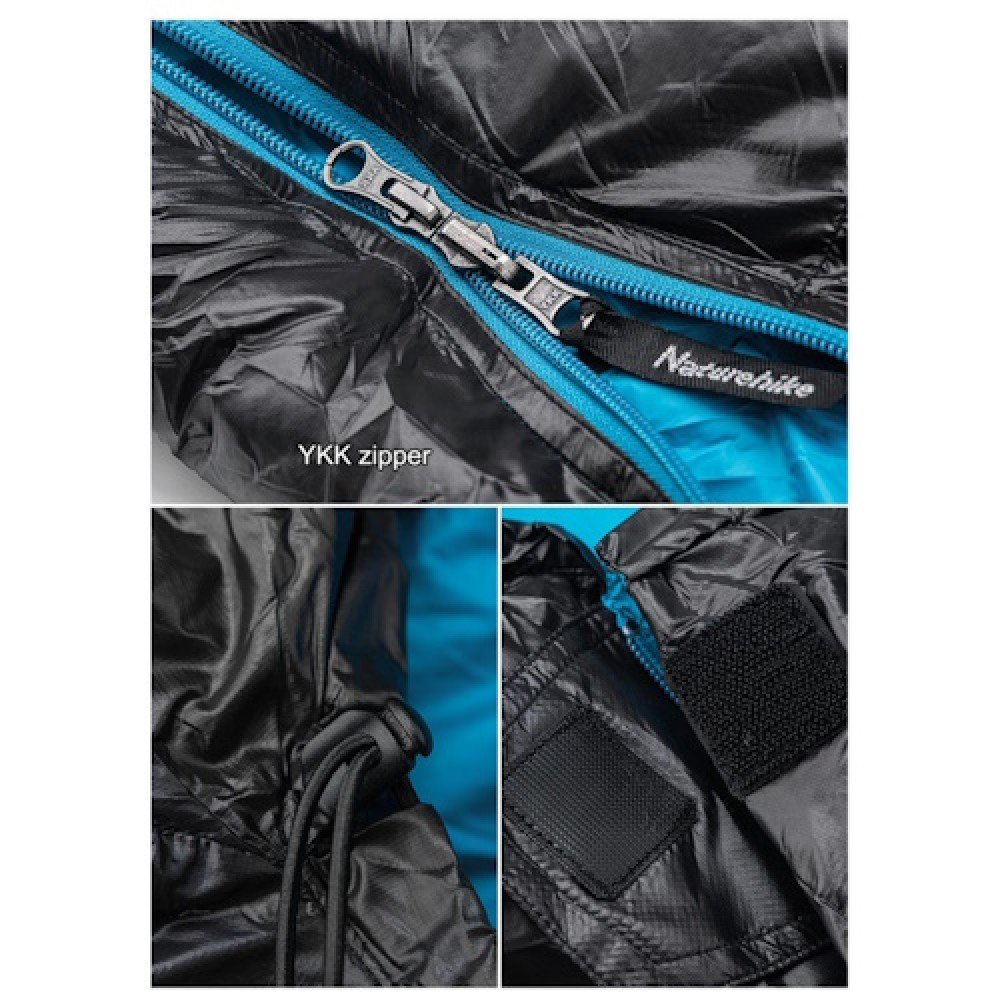 Спальний мішок пуховий Naturehike CW400 NH18C400-D