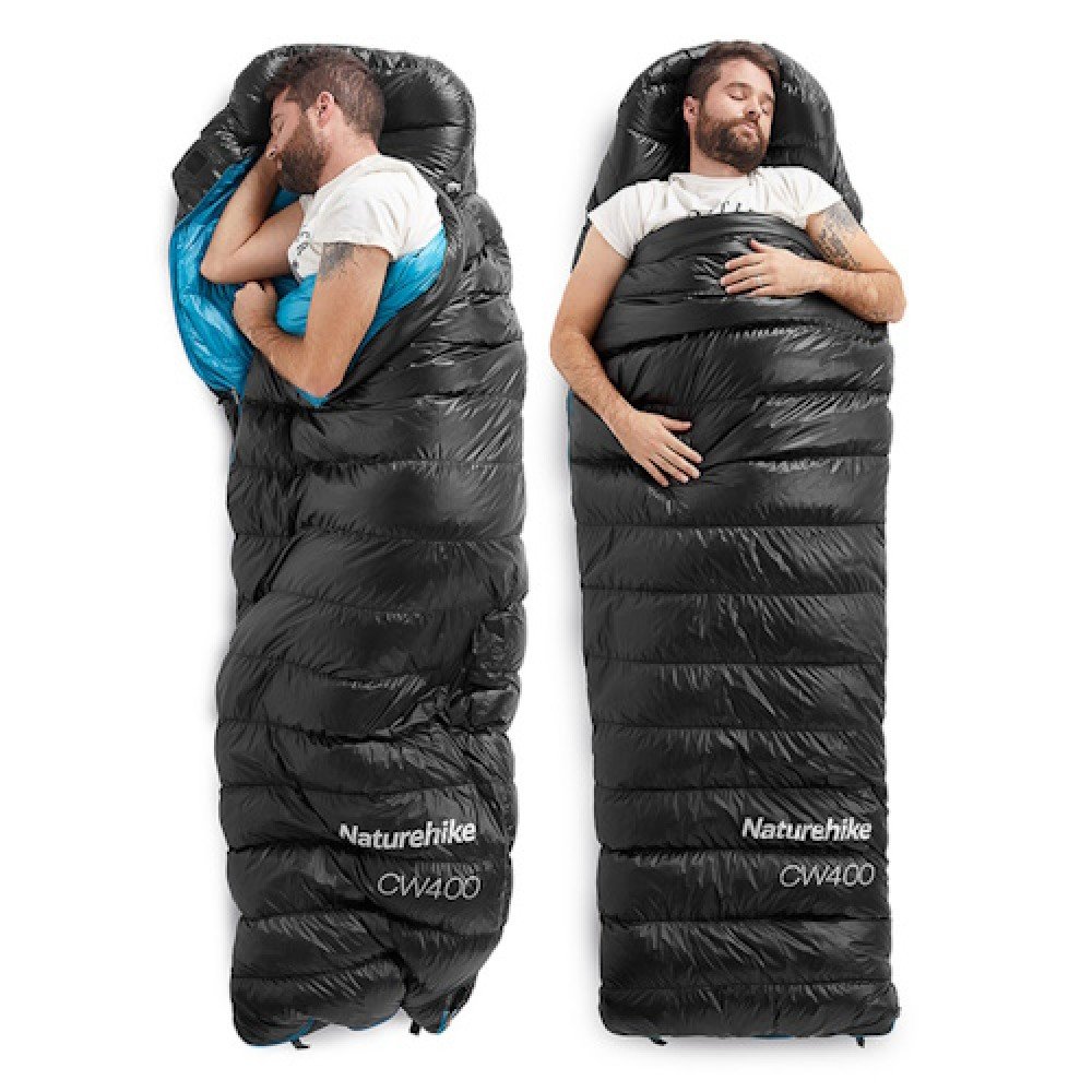 Спальний мішок пуховий Naturehike CW400 NH18C400-D