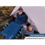 Спальний мішок з натуральним пухом Naturehike CWM295 CNK2300SD013 блакитний