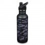 Спортивна пляшка для води Klean Kanteen Classic Sport Cap 800 мл Black Camo