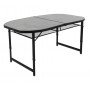 Стіл Bo-Camp Northgate Oval 150x80 Black Grey