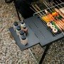 Стіл-мангал для барбекю сталевий Naturehike CNK2300CW014 чорний
