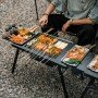 Стіл-мангал для барбекю сталевий Naturehike CNK2300CW014 чорний