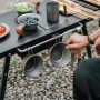 Стіл-мангал для барбекю сталевий Naturehike CNK2300CW014 чорний