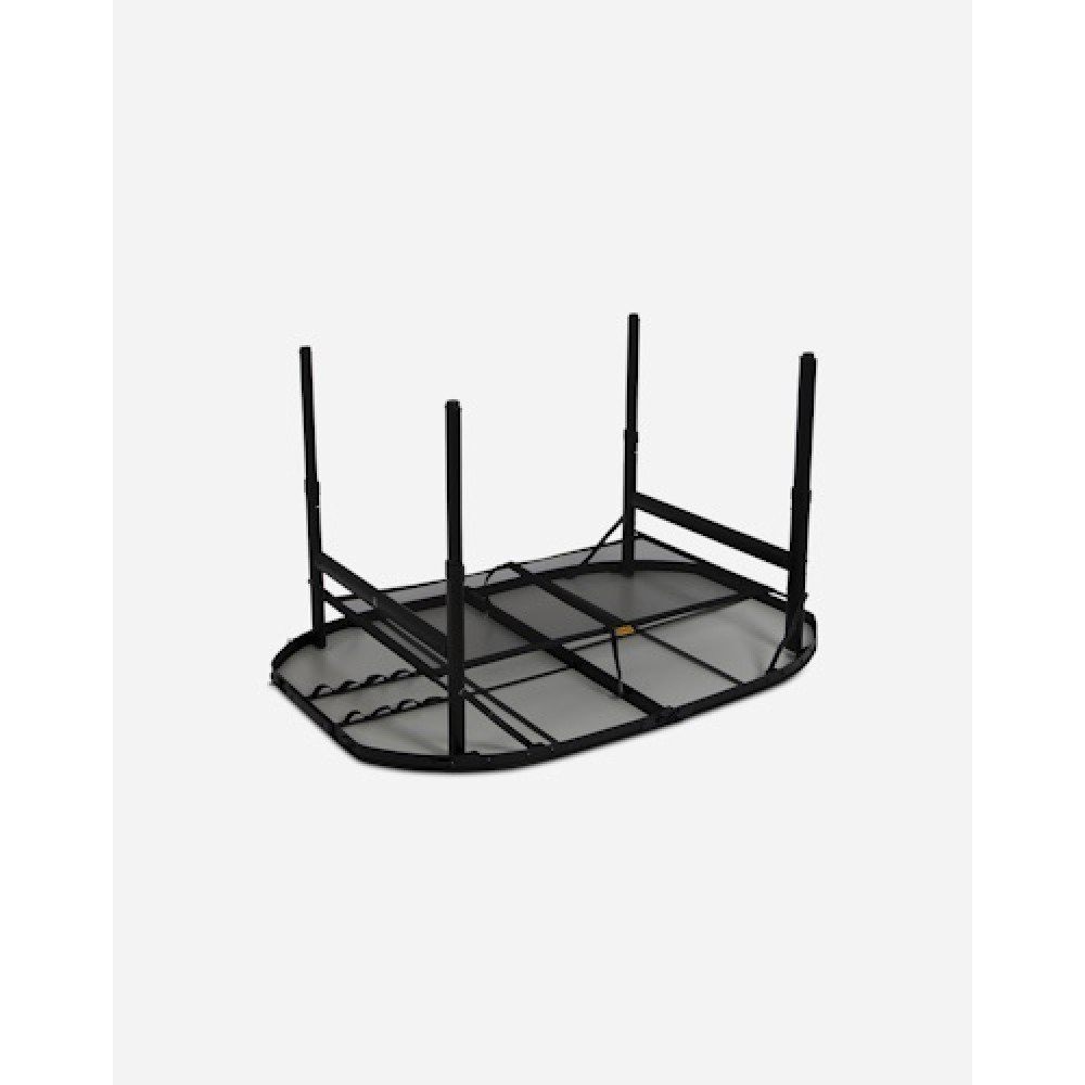 Стіл розкладний Bo-Camp Northgate Oval 120x80 см Black-Grey 1404187