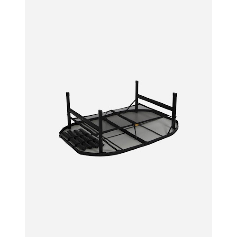 Стіл розкладний Bo-Camp Northgate Oval 120x80 см Black-Grey 1404187