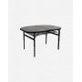 Стіл розкладний Bo-Camp Northgate Oval 120x80 см Black-Grey 1404187