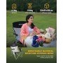 Стілець складаний KingCamp HARD ARM CHAIR KC3825 BLACK/MEDIUMGREY