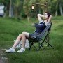 Стілець складаний Naturehike CNK23JU0001 світло-сірий
