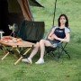 Стілець складаний Naturehike CNK23JU0001 світло-сірий