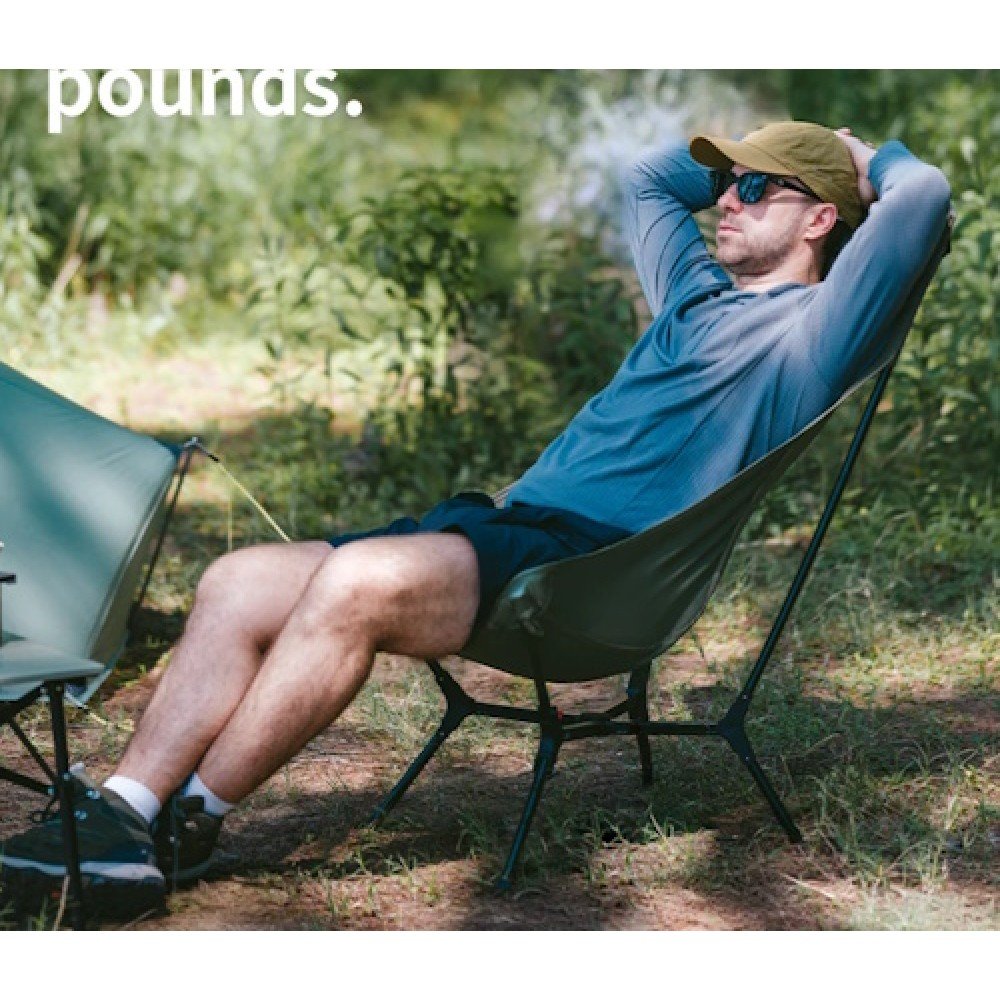 Стілець складаний Naturehike CNK2550JJ013 Yamami YL01 розмір L чорний