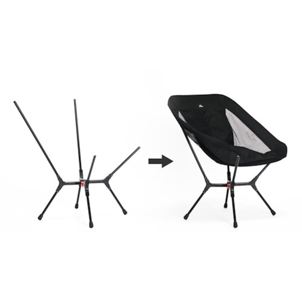 Стілець складаний Naturehike CNK2550JJ013 Yamami YL01 розмір М сірий