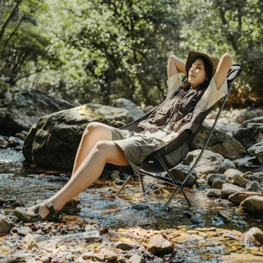 Стілець складаний Naturehike Stellaluna L04 CNK2450JJ015 L чорний