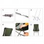 Стілець складаний Naturehike YL06 NH18Y060-Z зелений