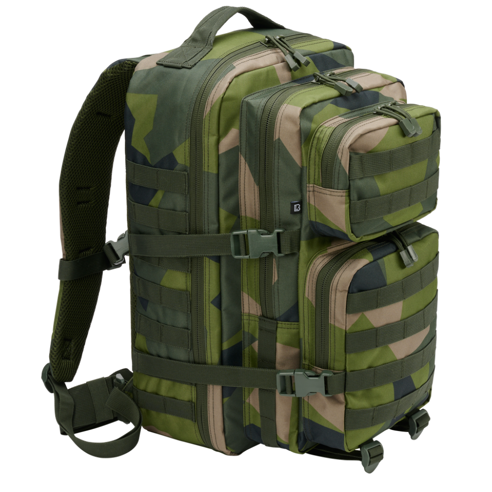 Тактичний рюкзак Brandit-Wea 40 л US Cooper large (8008-125-OS) swedish camo M90