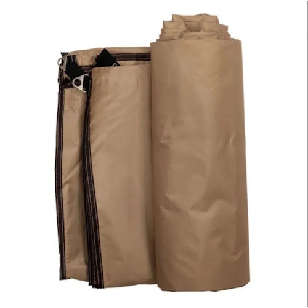 Тент туристичний натяжний зі стійками Lugi SJ-0081 бежевий