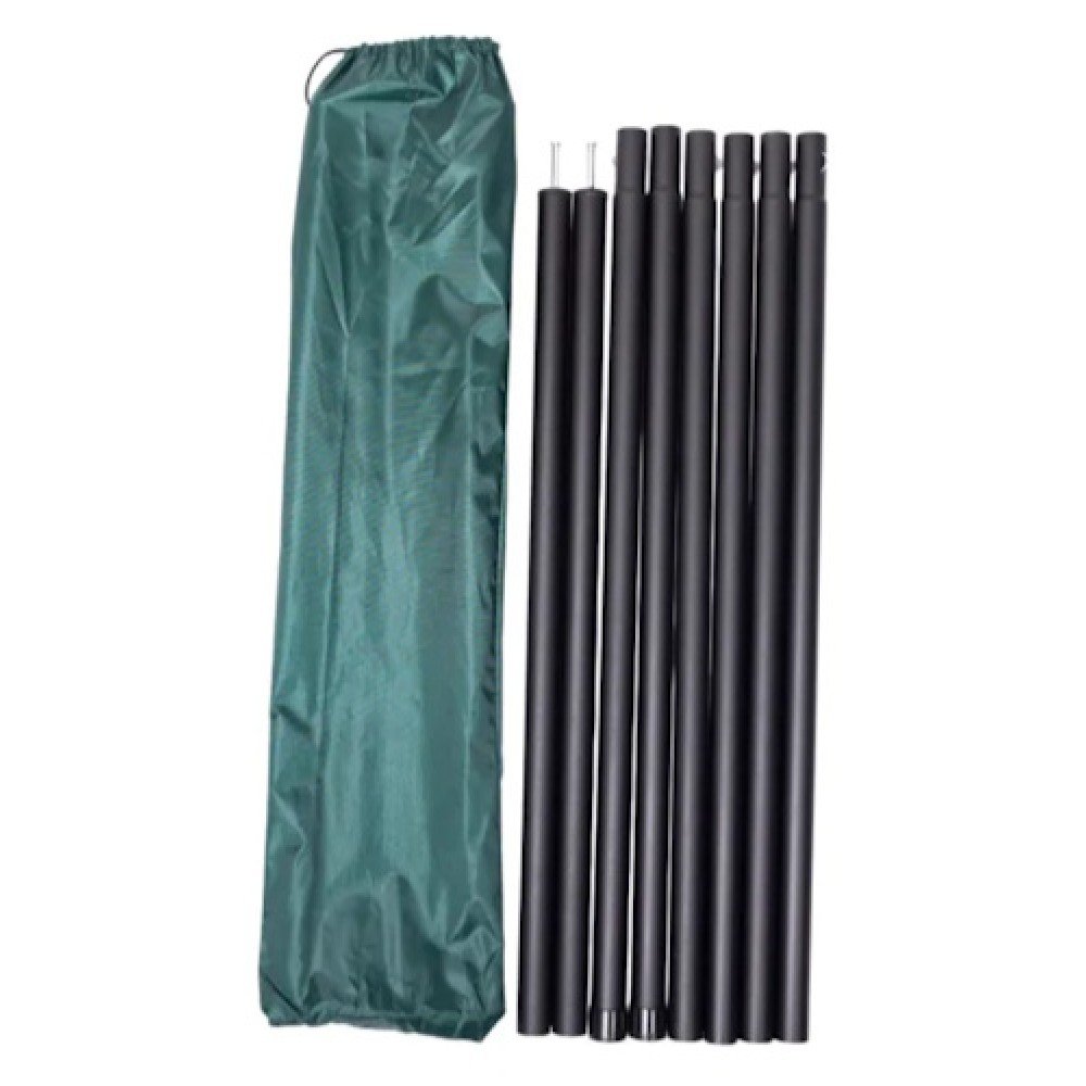 Тент туристичний натяжний зі стійками Lugi SJ-0081GR зелений