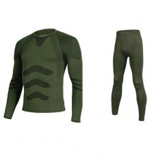 Термобілизна чоловіча Lasting APOL ATEO зелена